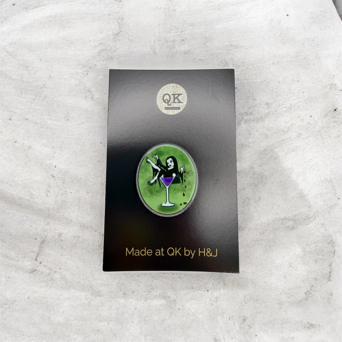 Addams Family: Morticia Pin Badge