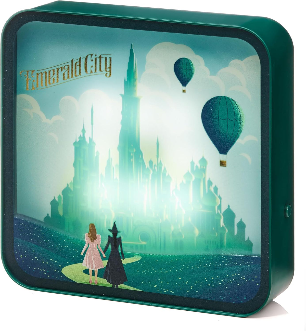 Wicked: Acrylic Lamp - Elphaba and Glinda