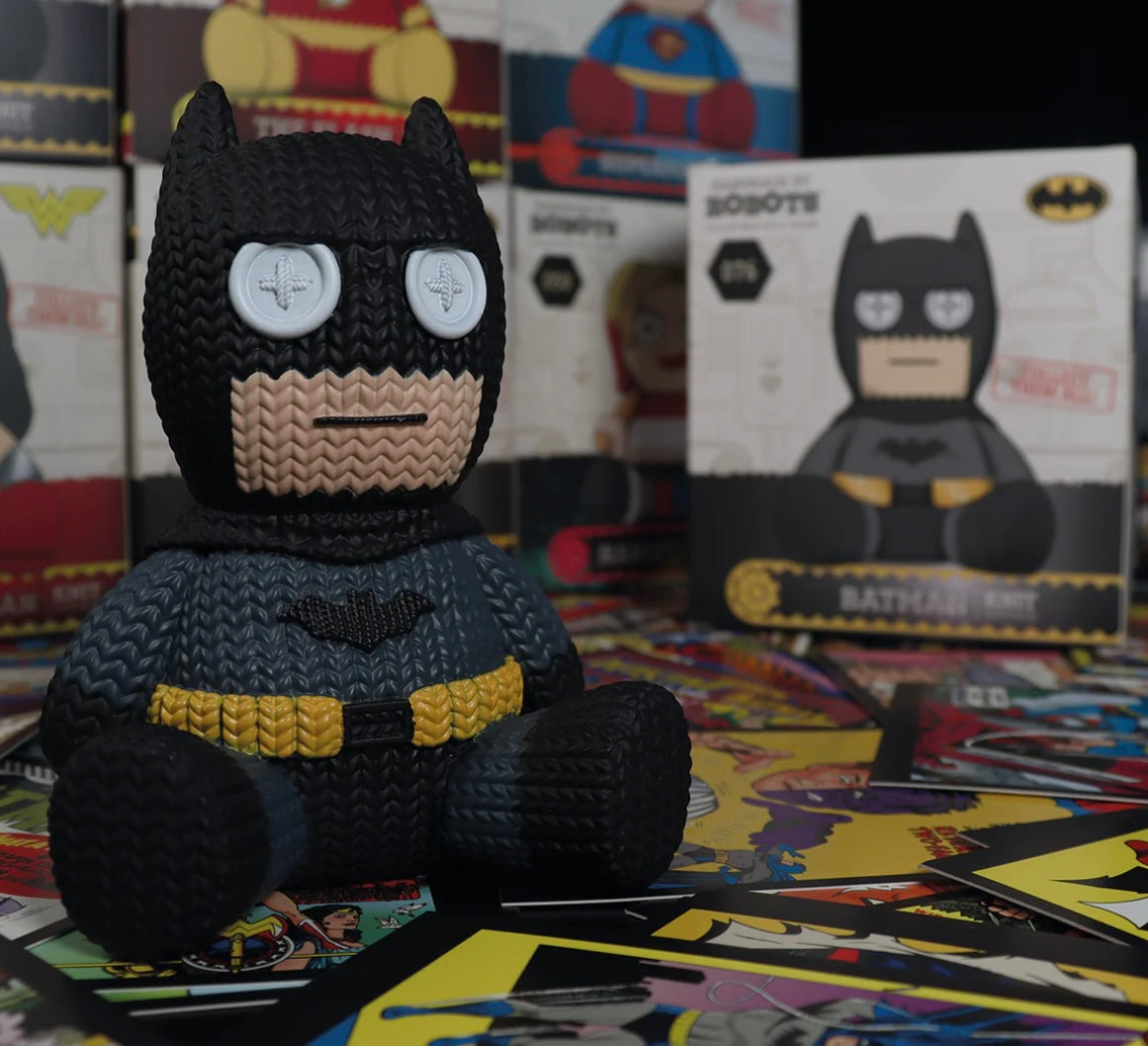 DC - Batman Black Suit Edition Collectible Vinyl Figure from Handmade By Robots