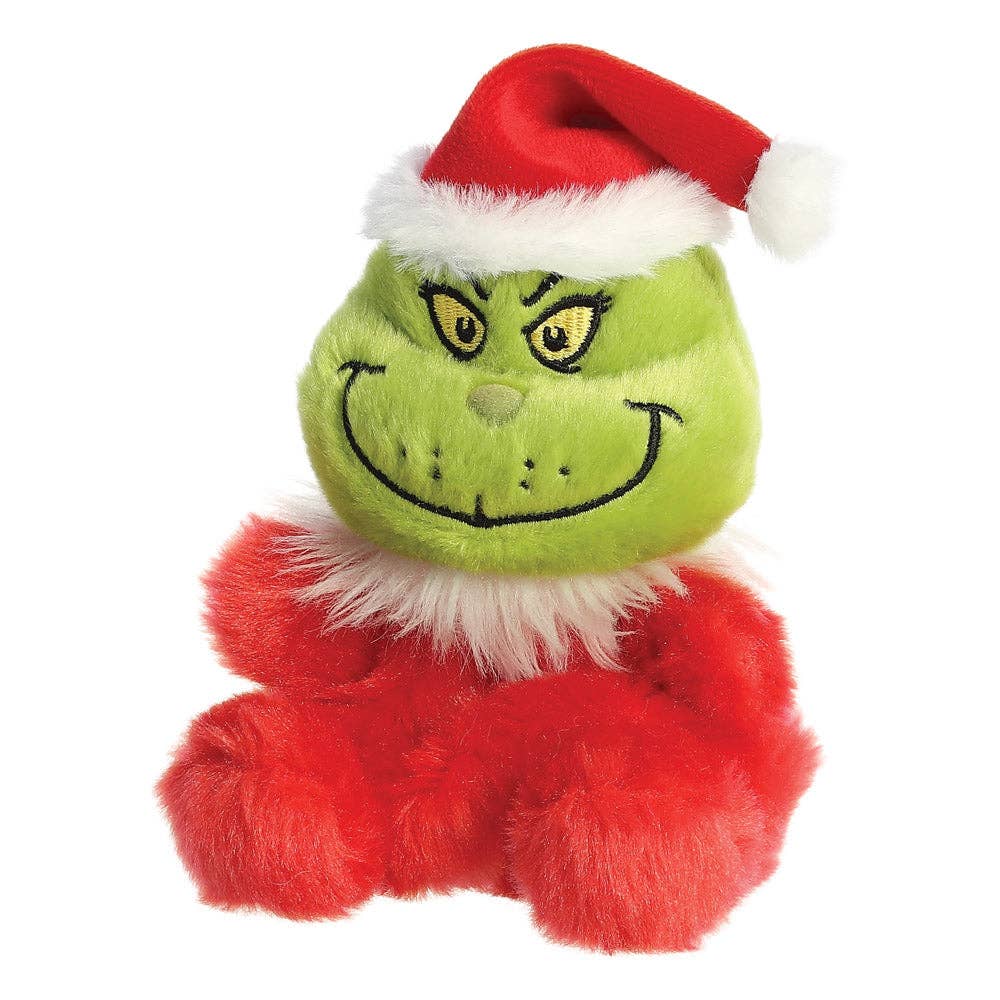 Palm Pal Santa Grinch Soft Toy