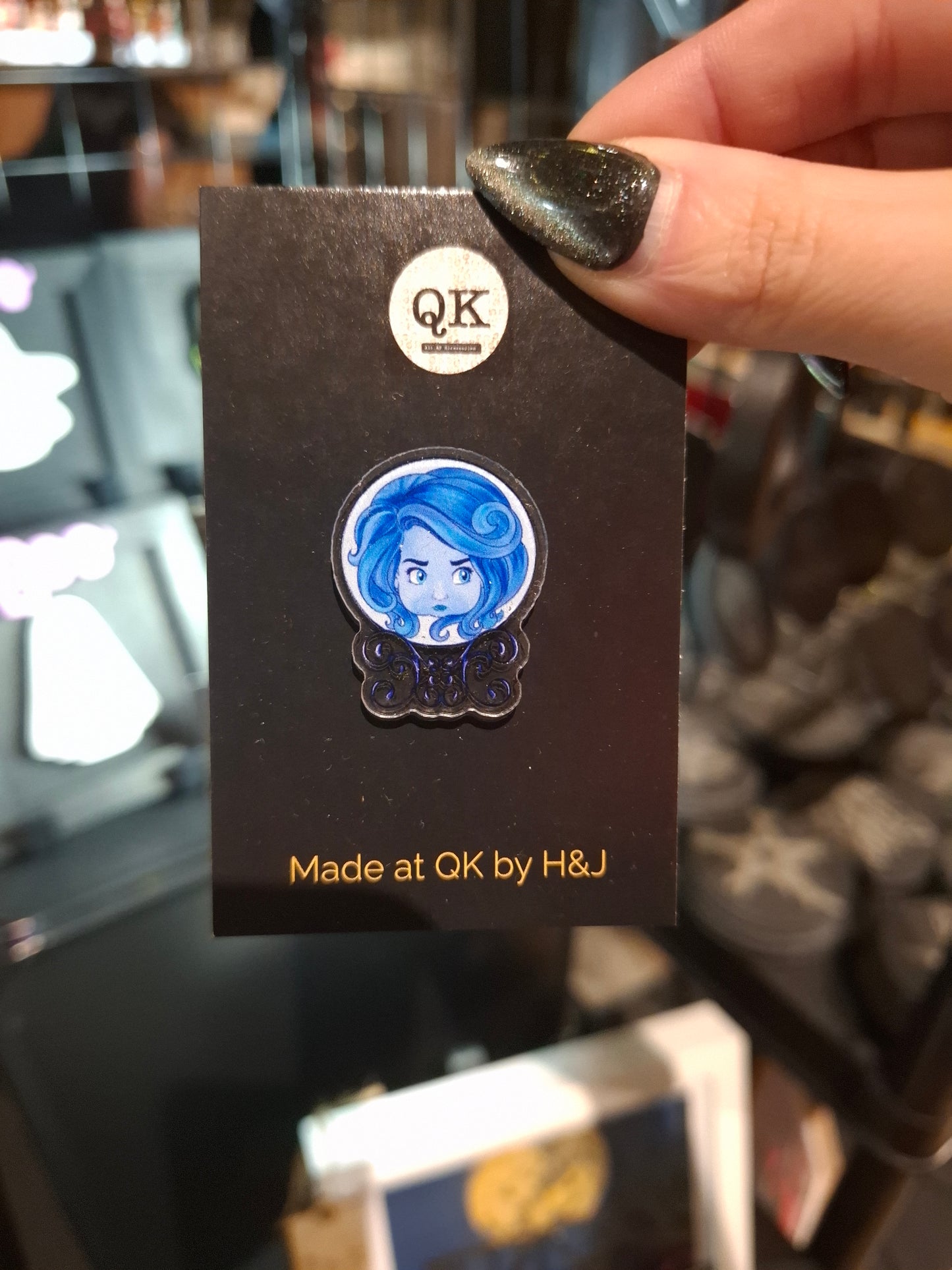 The Haunted Mansion: Fan Art Pin Badge
