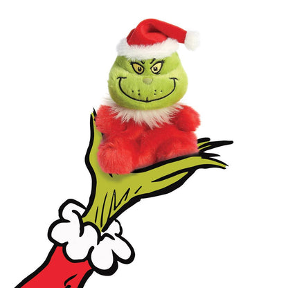 Palm Pal Santa Grinch Soft Toy