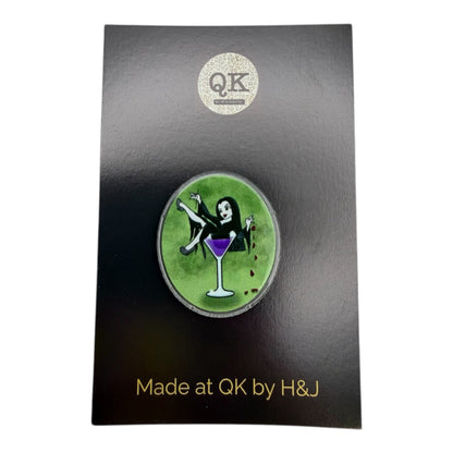Addams Family: Morticia Pin Badge