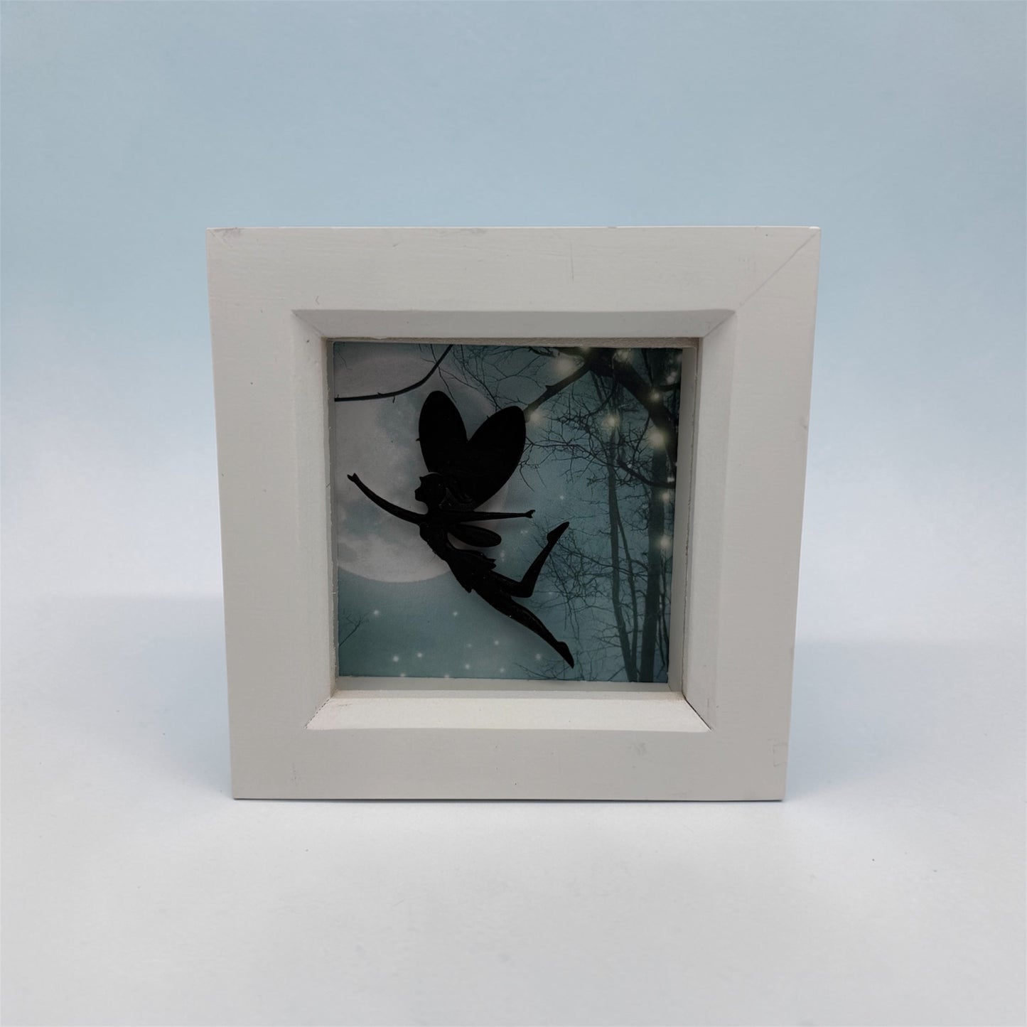 Forest Fairy Wooden Display 11.5x11.5cm