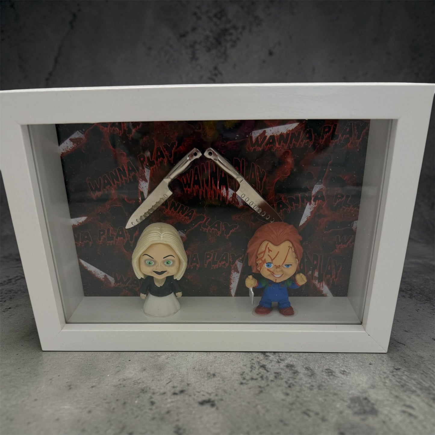 Chucky & Tiffany Figure Display