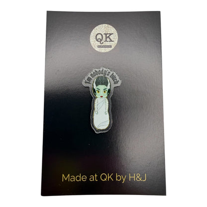 The Bride of Frankenstein Pin Badge