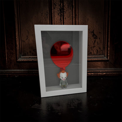 IT: Pennywise Red Balloon Custom Figure Display Frame
