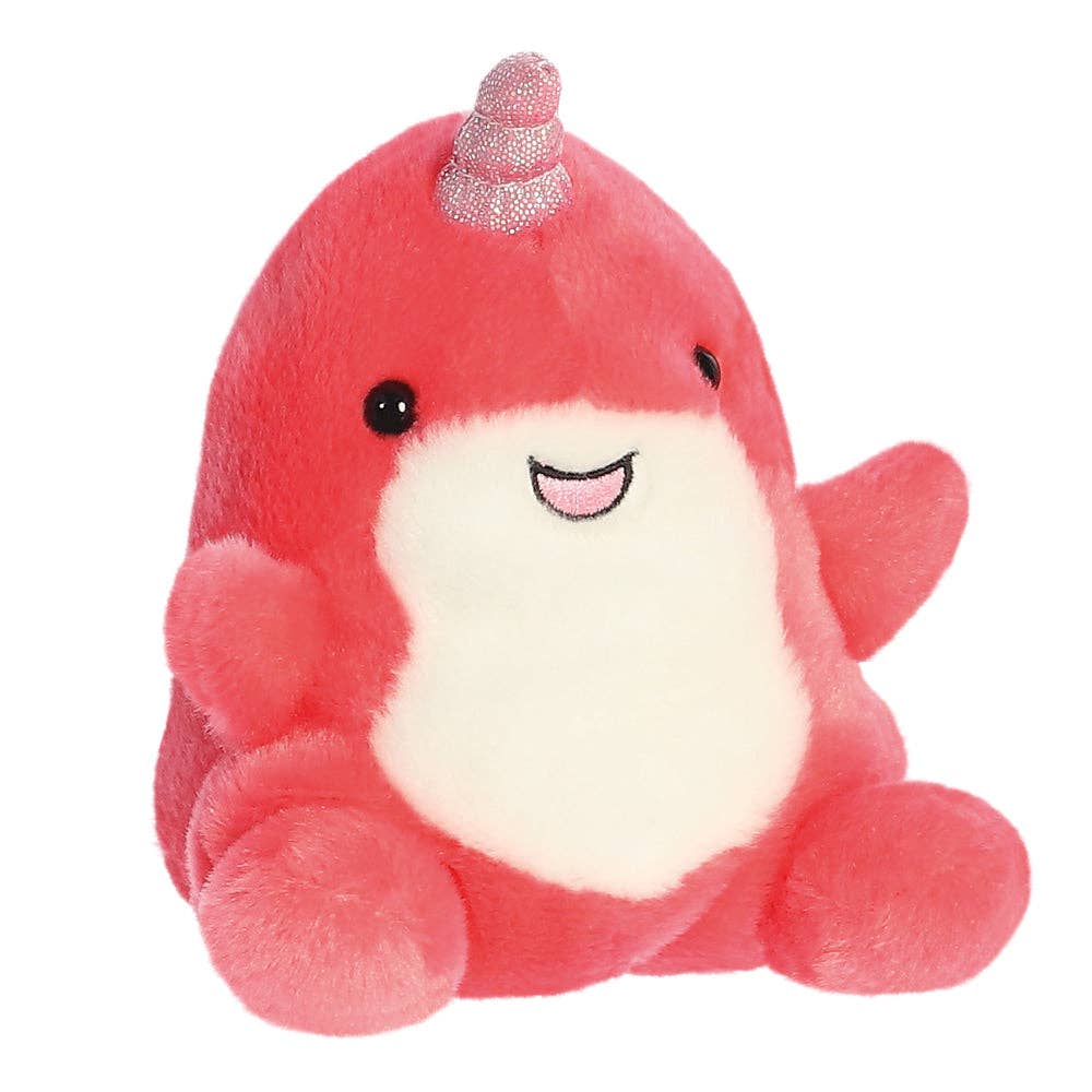 Palm Pals Nia Narwhal 13cm Soft Toy