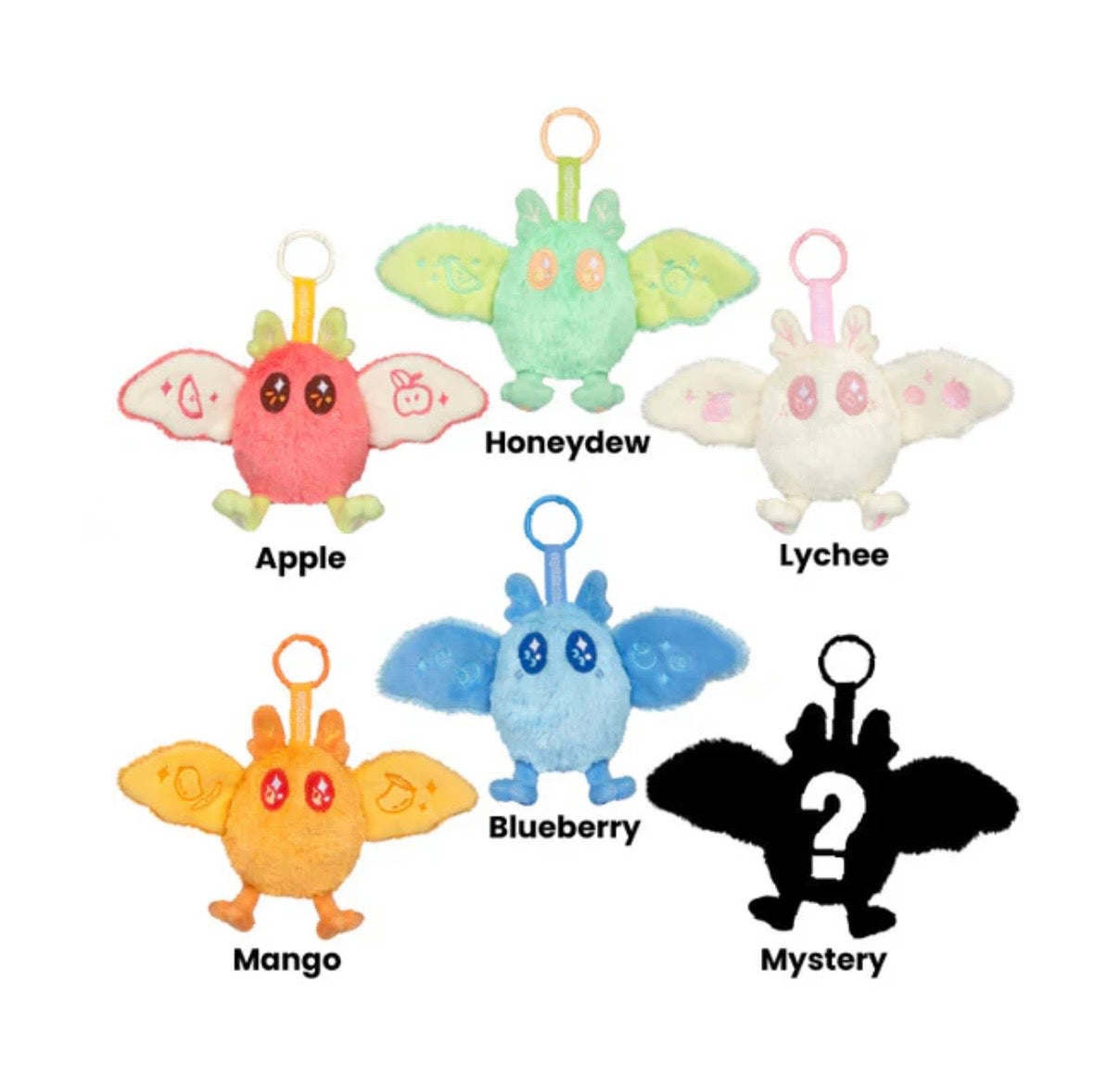Squishable Blind Box Keychain - Baby Mothman Fruit Stand Editions