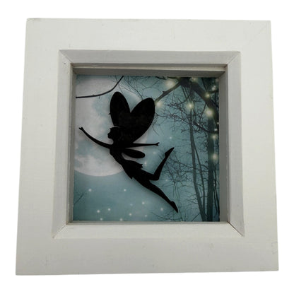 Forest Fairy Wooden Display 11.5x11.5cm