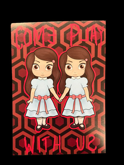 The Shining: Grady Twins Original Art Print A5