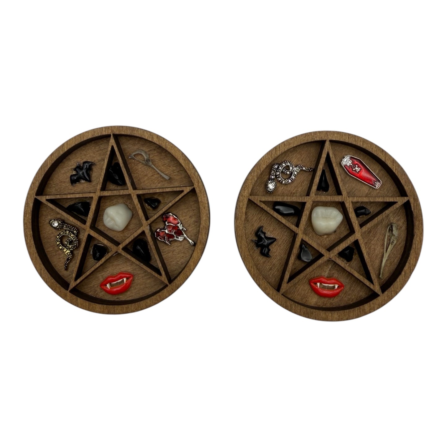 Mini Pentagram Display Shelves 6cm
