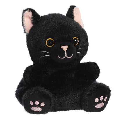 Palm Pals Twilight Black Cat Soft Toy #7