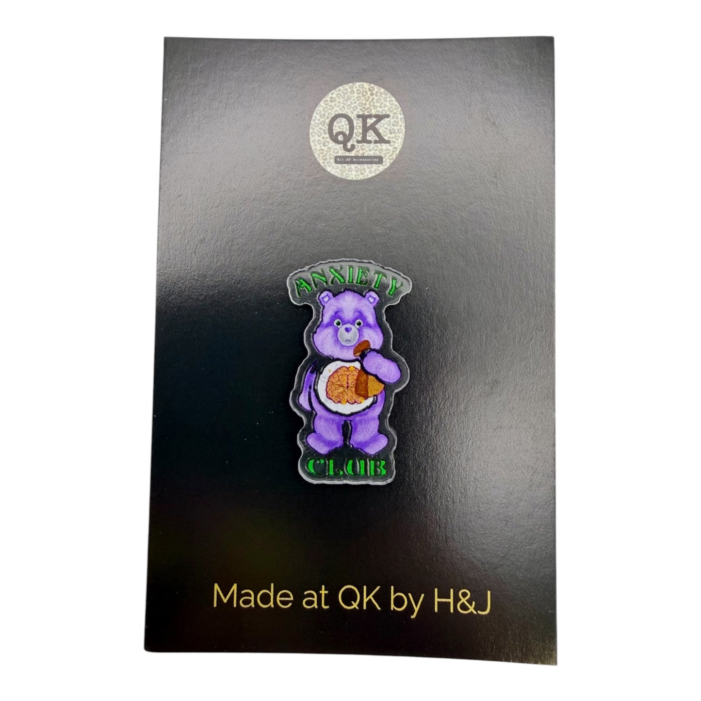 Anxiety Club Pin Badge