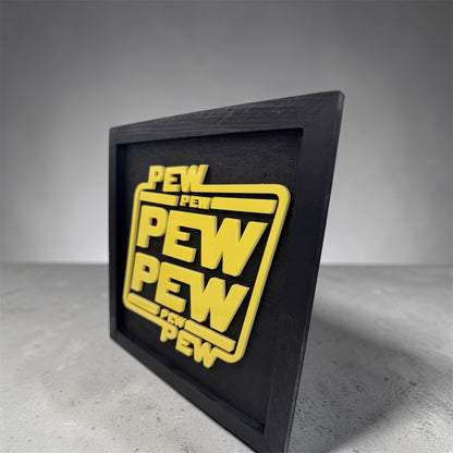 Pew Pew Open Display