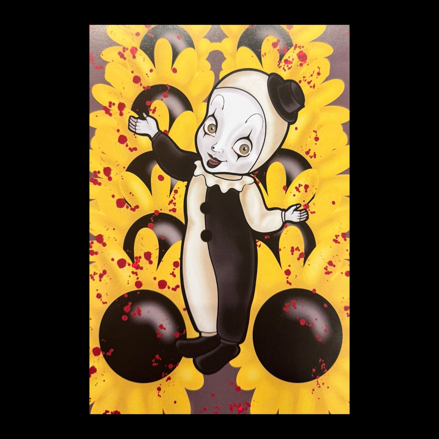 The Terrifier: Art the Clown Original Art Print A5