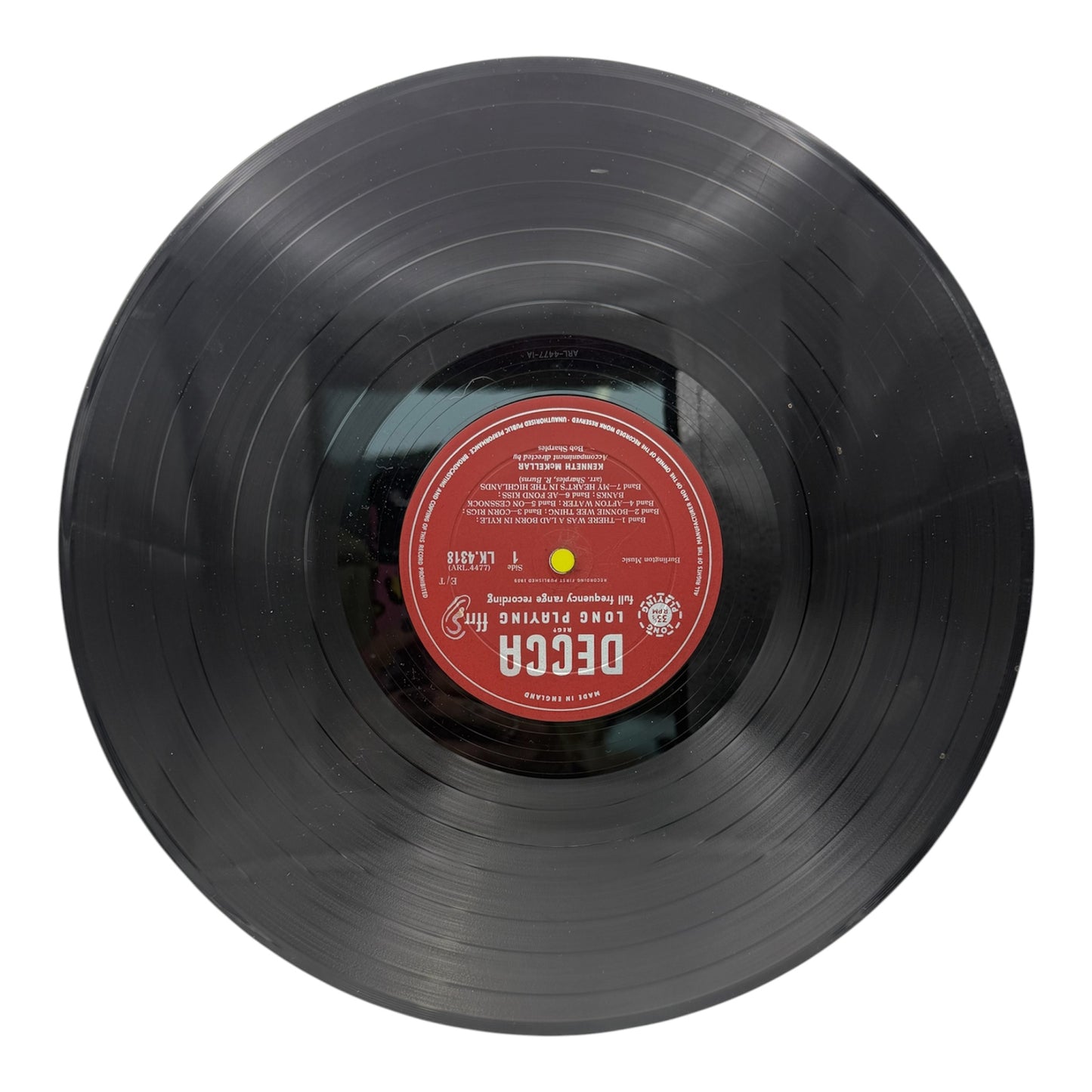 Batman Logo Record Art Black