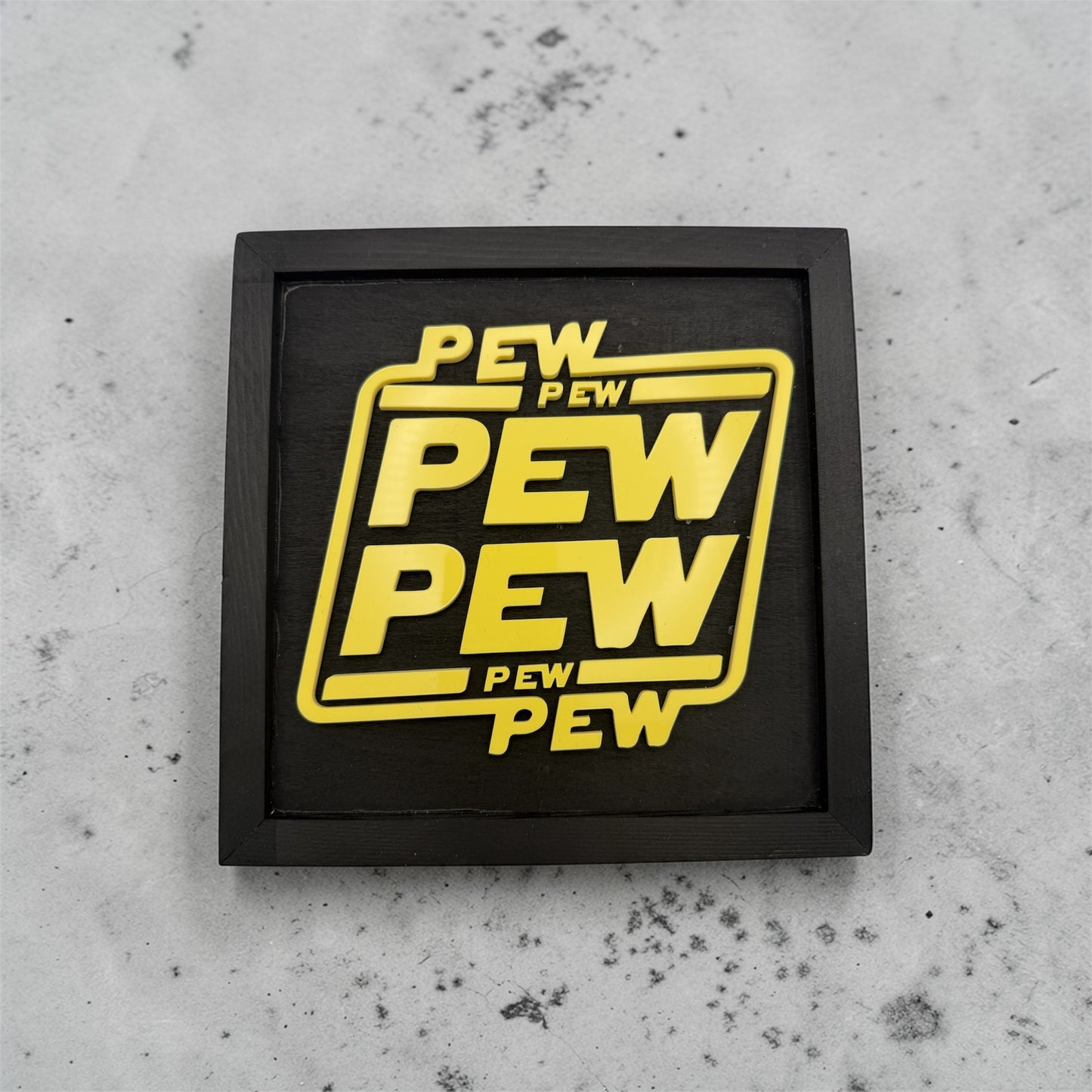 Pew Pew Open Display