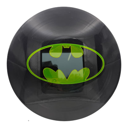 Batman Logo Record Art Yellow