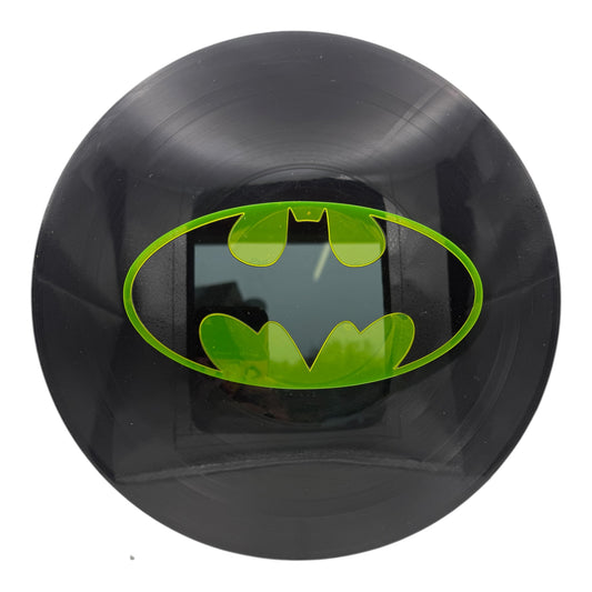 Batman Logo Record Art Yellow