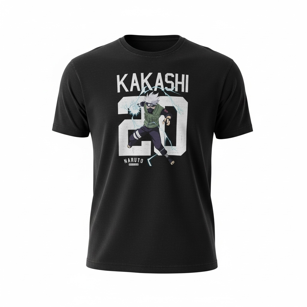Naruto: Kakashi Vintage T-shirt L