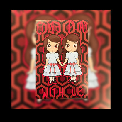 The Shining: Grady Twins Original Art Print A5