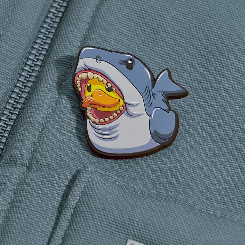 Jaws: Bruce TUBBZ Rubber Pin