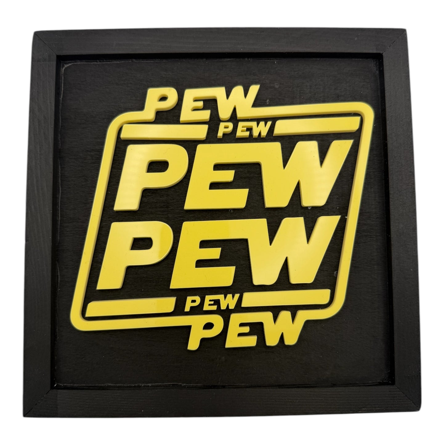 Pew Pew Open Display