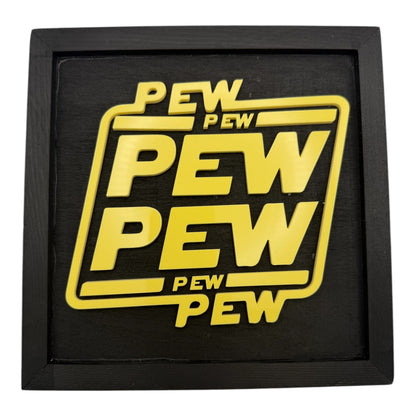 Pew Pew Open Display