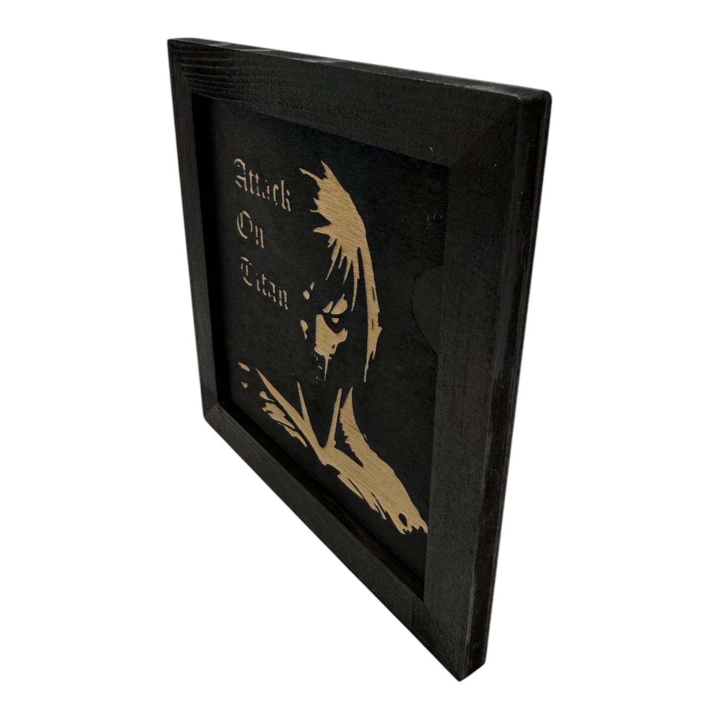 Attack on Titan Open Wooden Picture