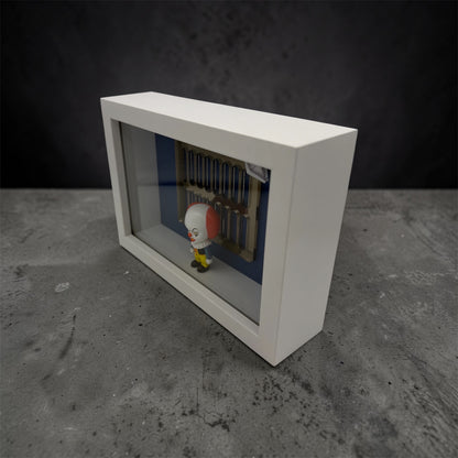 Pennywise: IT Classic Character Figure Display Frame