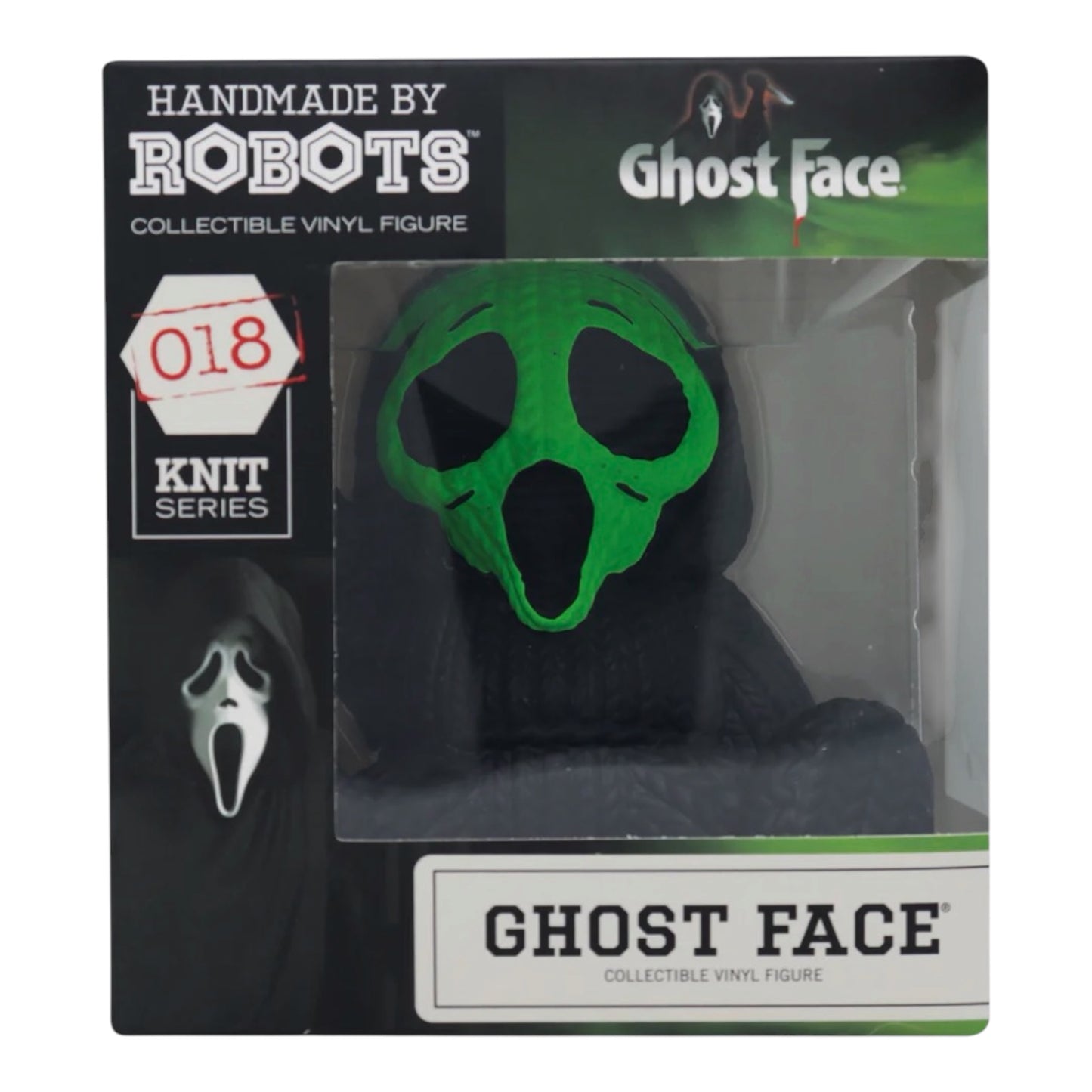 Ghostface - Fluorescent Green Collectible Vinyl Figure from Handmade By Robots