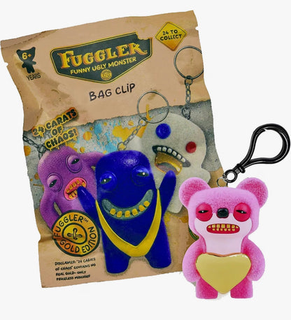 Fuggler Gold Edition Collectible Keychain Assortment