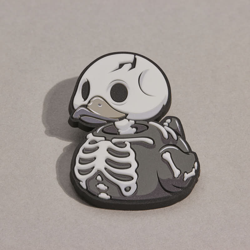Skeleton TUBBZ Rubber Pin (Glow in the Dark)