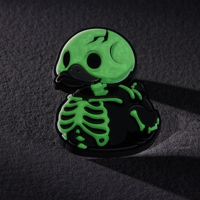 Skeleton TUBBZ Rubber Pin (Glow in the Dark)