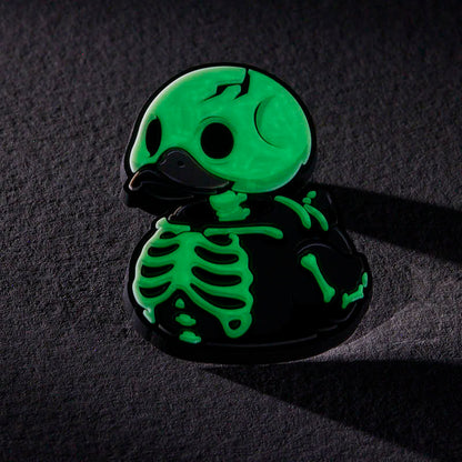 Skeleton TUBBZ Rubber Pin (Glow in the Dark)