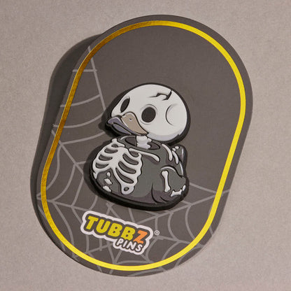 Skeleton TUBBZ Rubber Pin (Glow in the Dark)
