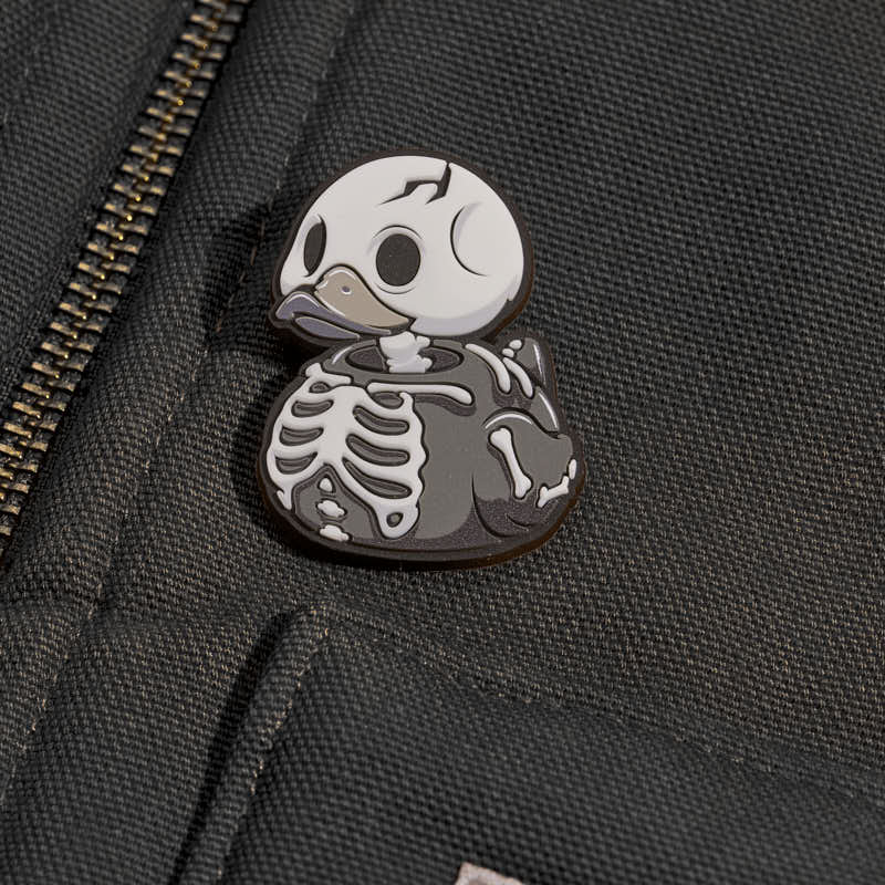 Skeleton TUBBZ Rubber Pin (Glow in the Dark)
