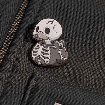 Skeleton TUBBZ Rubber Pin (Glow in the Dark)