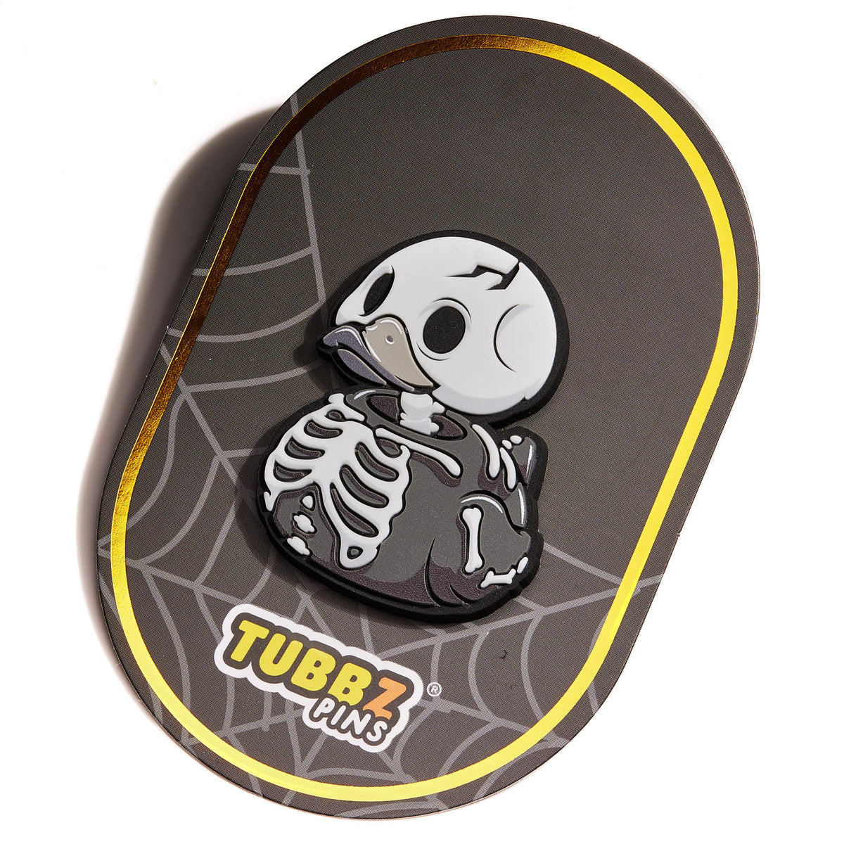 Skeleton TUBBZ Rubber Pin (Glow in the Dark)