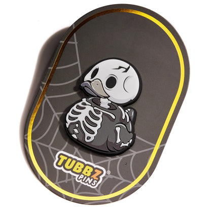 Skeleton TUBBZ Rubber Pin (Glow in the Dark)