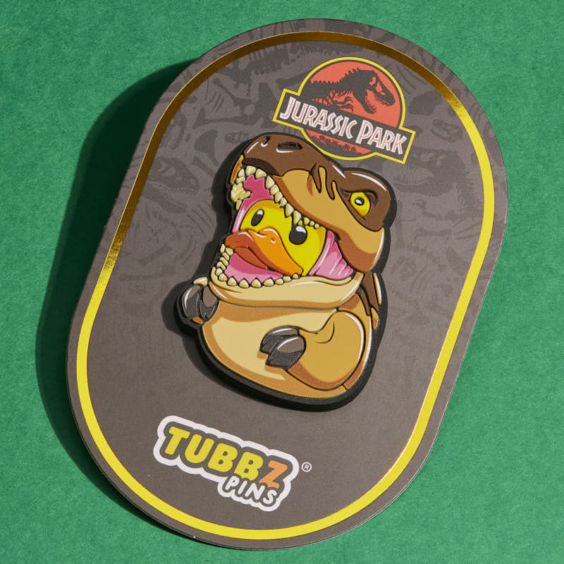 Jurassic Park: T-Rex TUBBZ Rubber Pin