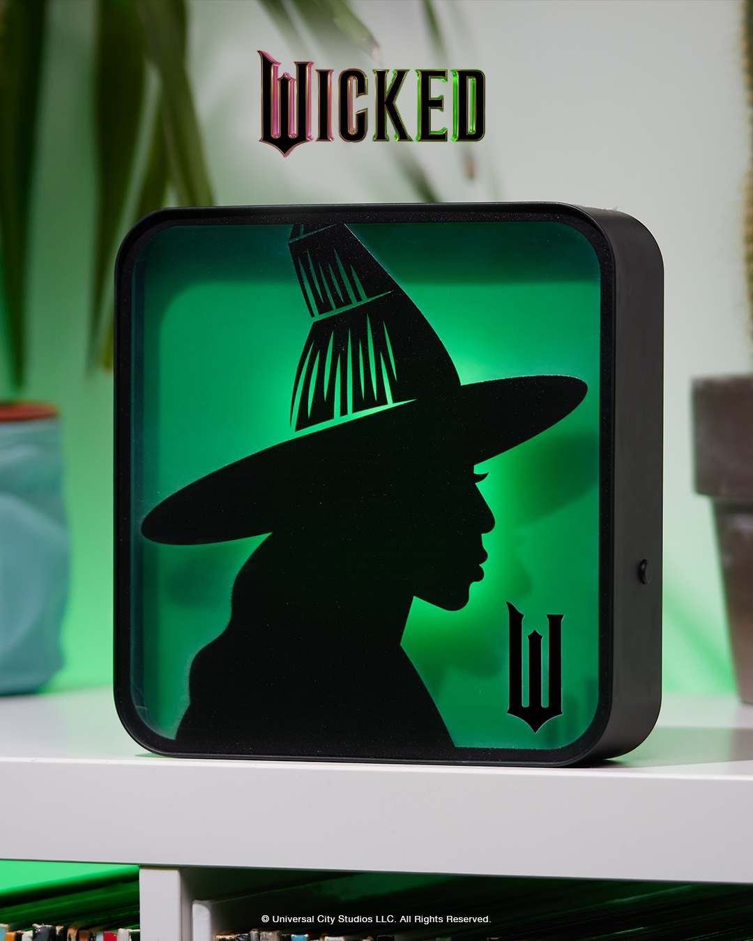 Wicked: Acrylic Lamp - Witch
