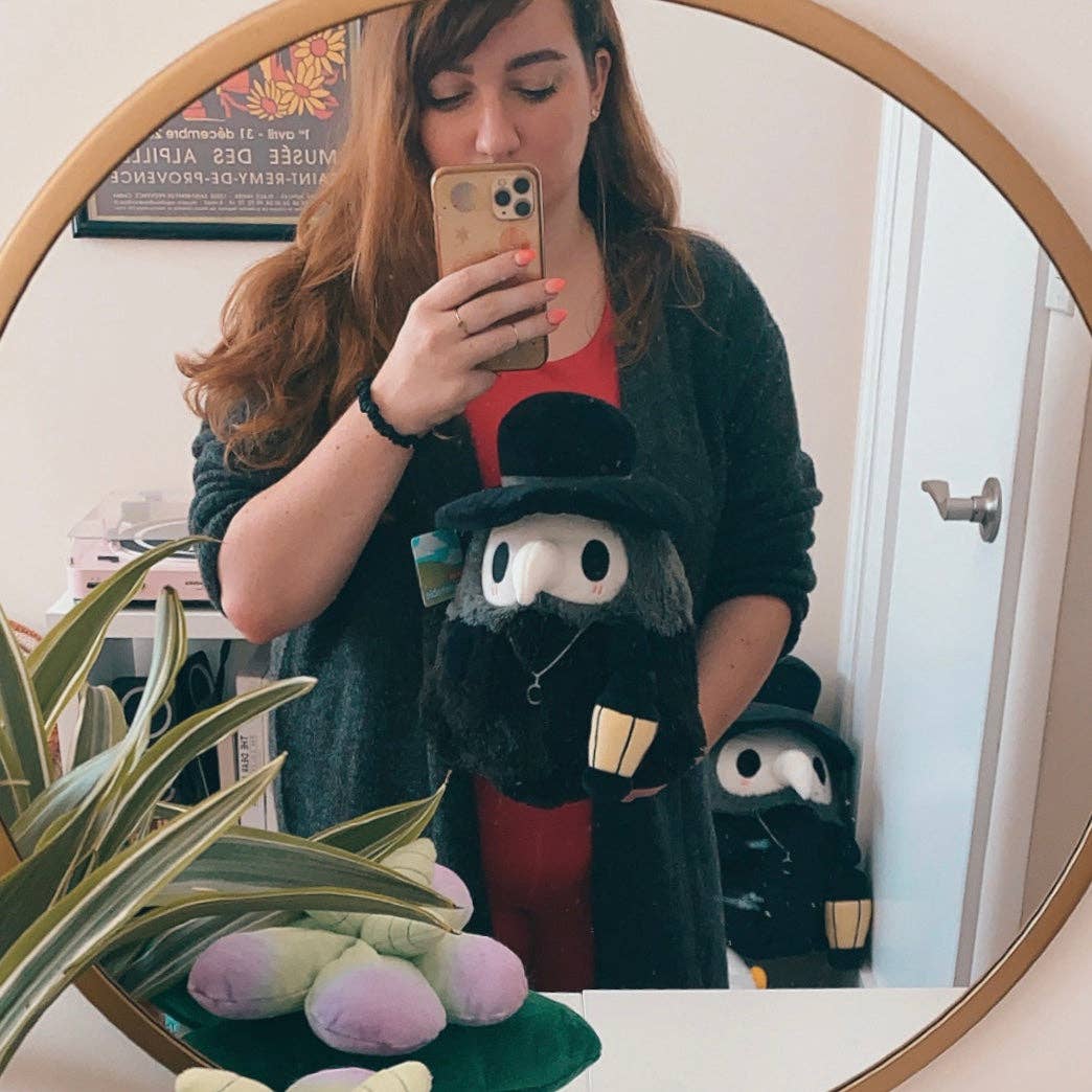 Squishable - Mini Plague Doctor Plush Glow In the Dark