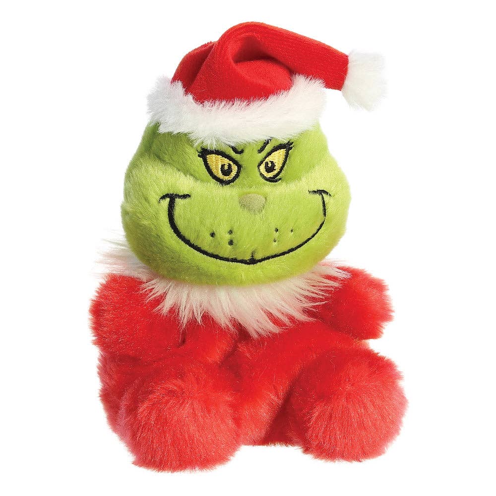 Palm Pal Santa Grinch Soft Toy
