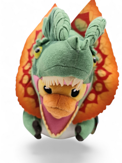 TUBBZ Official Dilophosaurus Collectible Duck Plushie- Jurassic Park Edition