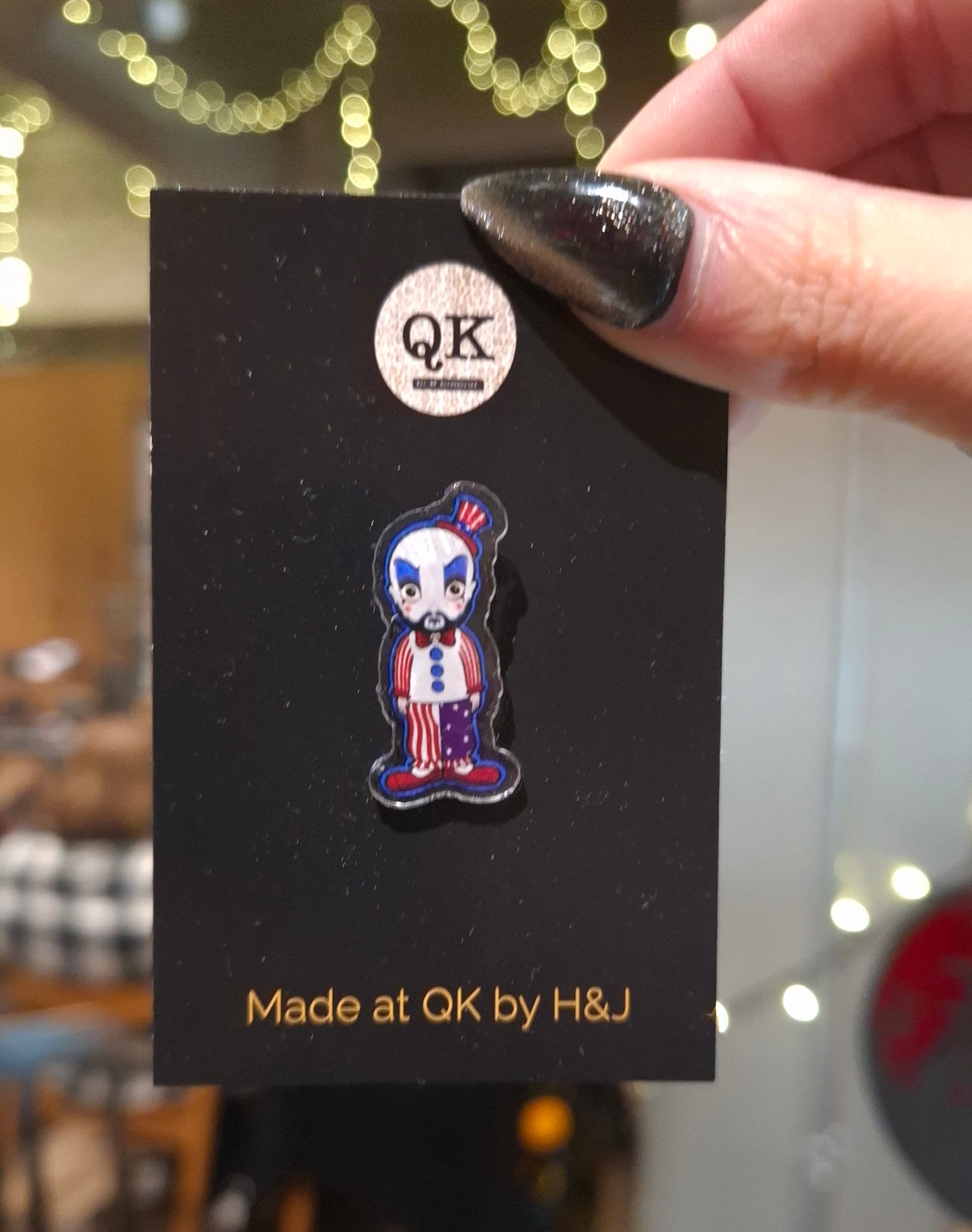 Captain Spalding Pin Badge